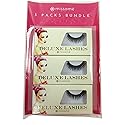 Missamé SULTRY Deluxe Beauty False Eyelashes Set, Handmade Lashes with Premium Synthetic Fibers, Black, 3 Pairs of Strip Lash Beauty & Personal Care Missamé