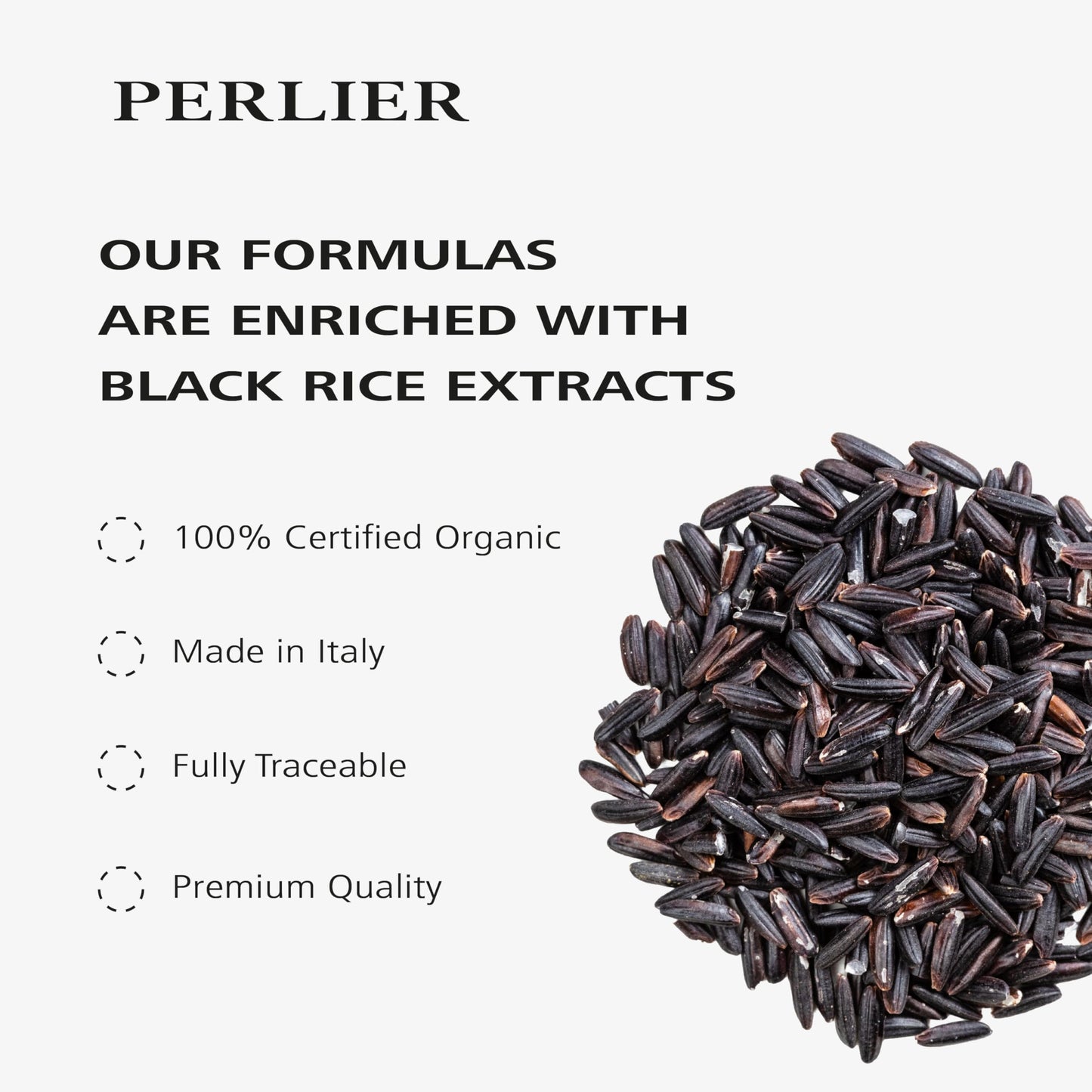 Perlier Black Rice Platinum Plumping Lip Balm, 0.14 fl.oz Beauty and Personal Care Perlier