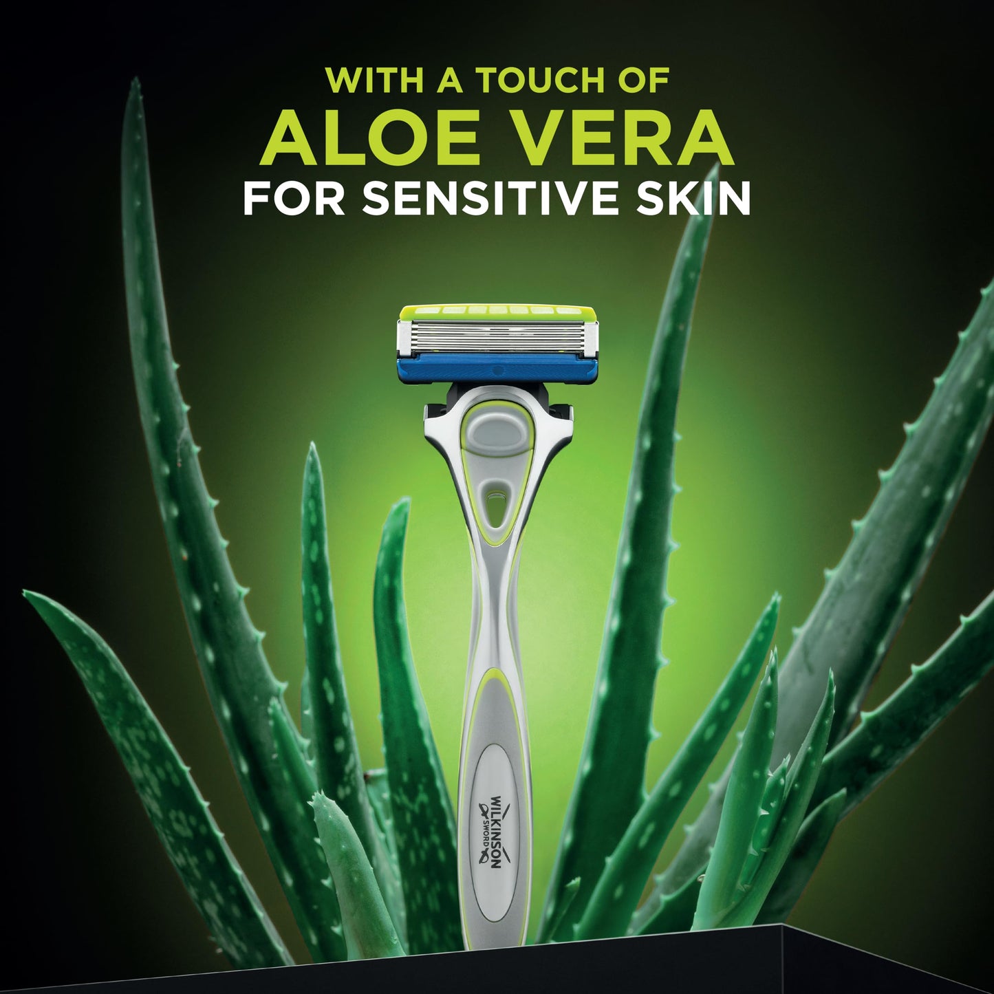 WILKINSON SWORD - Hydro 5 Skin Protection for Men - Sensitive - Razor Handle + 4 Blade Refills Beauty and Personal Care Wilkinson Sword