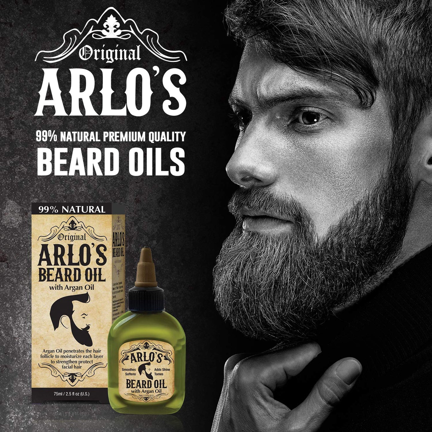 Arlo's Beard Oil - Fresh To Death 2.5 ounce Beauty & Personal Care Arlo's