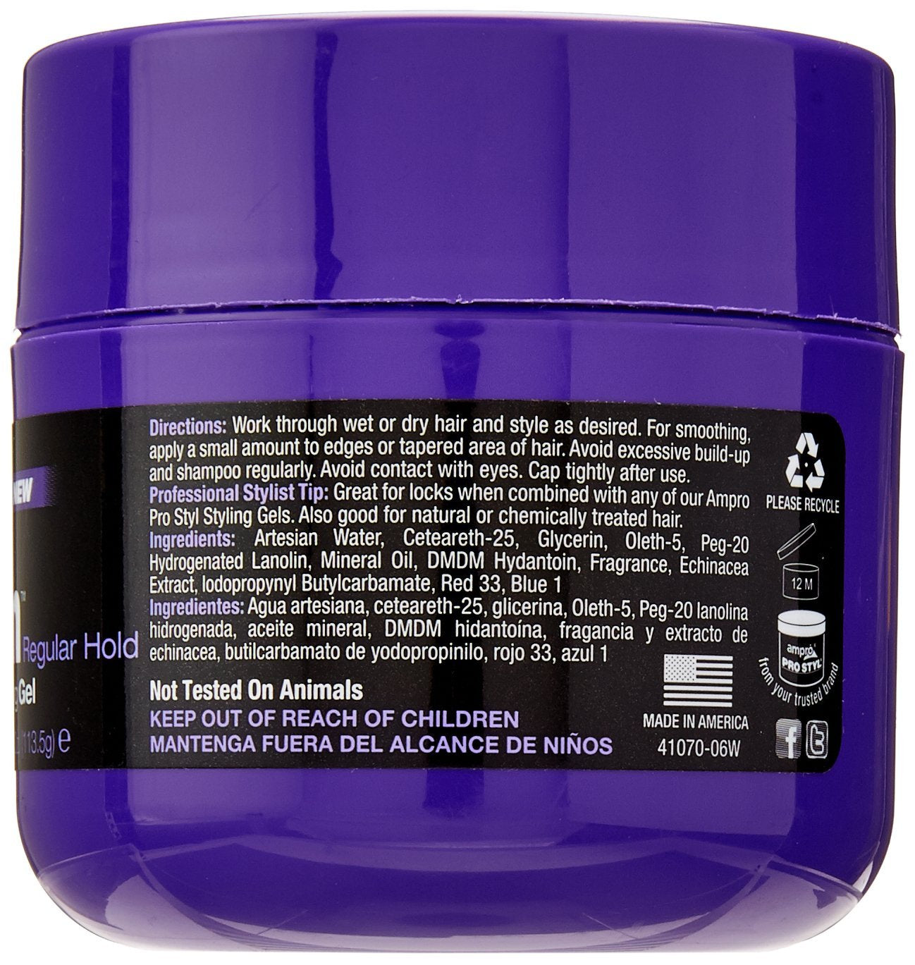 Shine N Jam Conditioning Gel Regular Hold 4 Ounce (2 Pack) Beauty & Personal Care AmPro