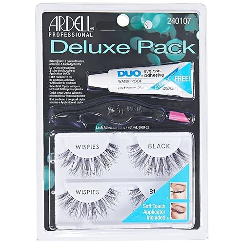 Ardell Deluxe Pack Kit Wispies Black Beauty & Personal Care Ardell