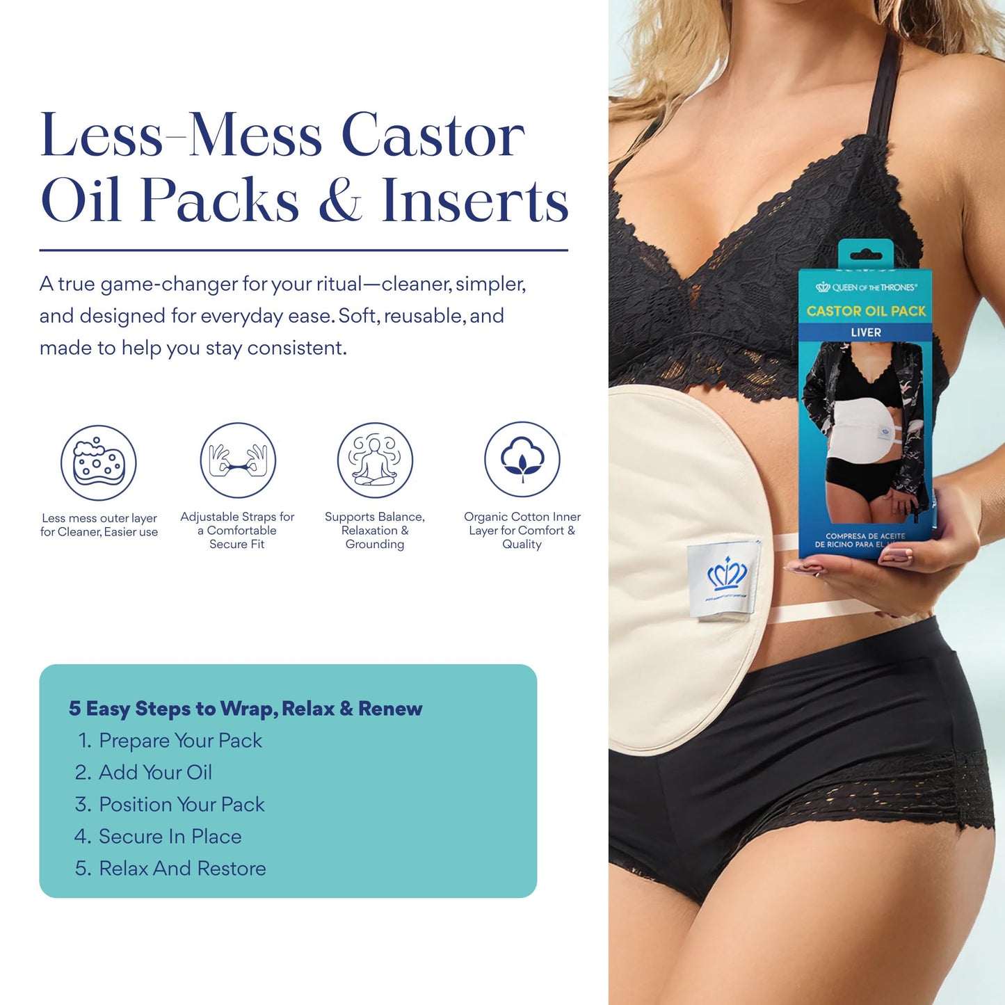 QUEEN OF THE THRONES Organic Golden Castor Oil | 100% Pure for Hair, Skin, Nails, Brows & Lashes | Hexane-Free | USDA Certified [8.4oz (250ml)] Beauty & Personal Care QUEEN OF THE THRONES