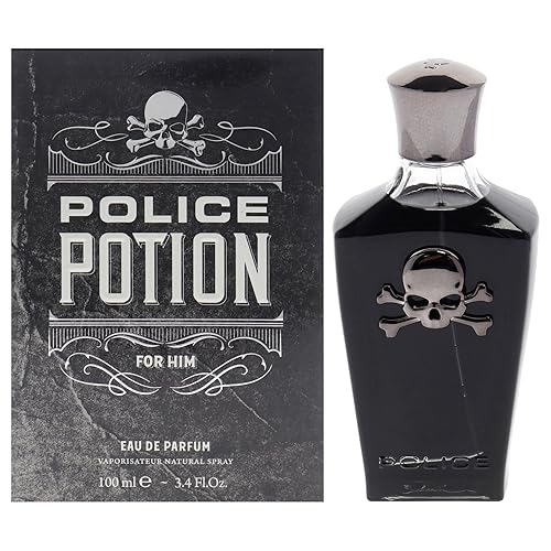 Potion Power For Him by Police for Men - Aromatic Notes That Melt Into Powerful Wood And Musk - A Fragrance To Evoke The Imagination - Sleek Dreamlike Beauty & Personal Care Police