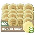 Terra Pure Travel Size Hotel Bar Soap 400 Count 0.6 oz Cleansing Bars Guest Amenities for Hotels Vacation Rentals and Short Term Rentals Paraben Free Beauty & Personal Care Terra Pure
