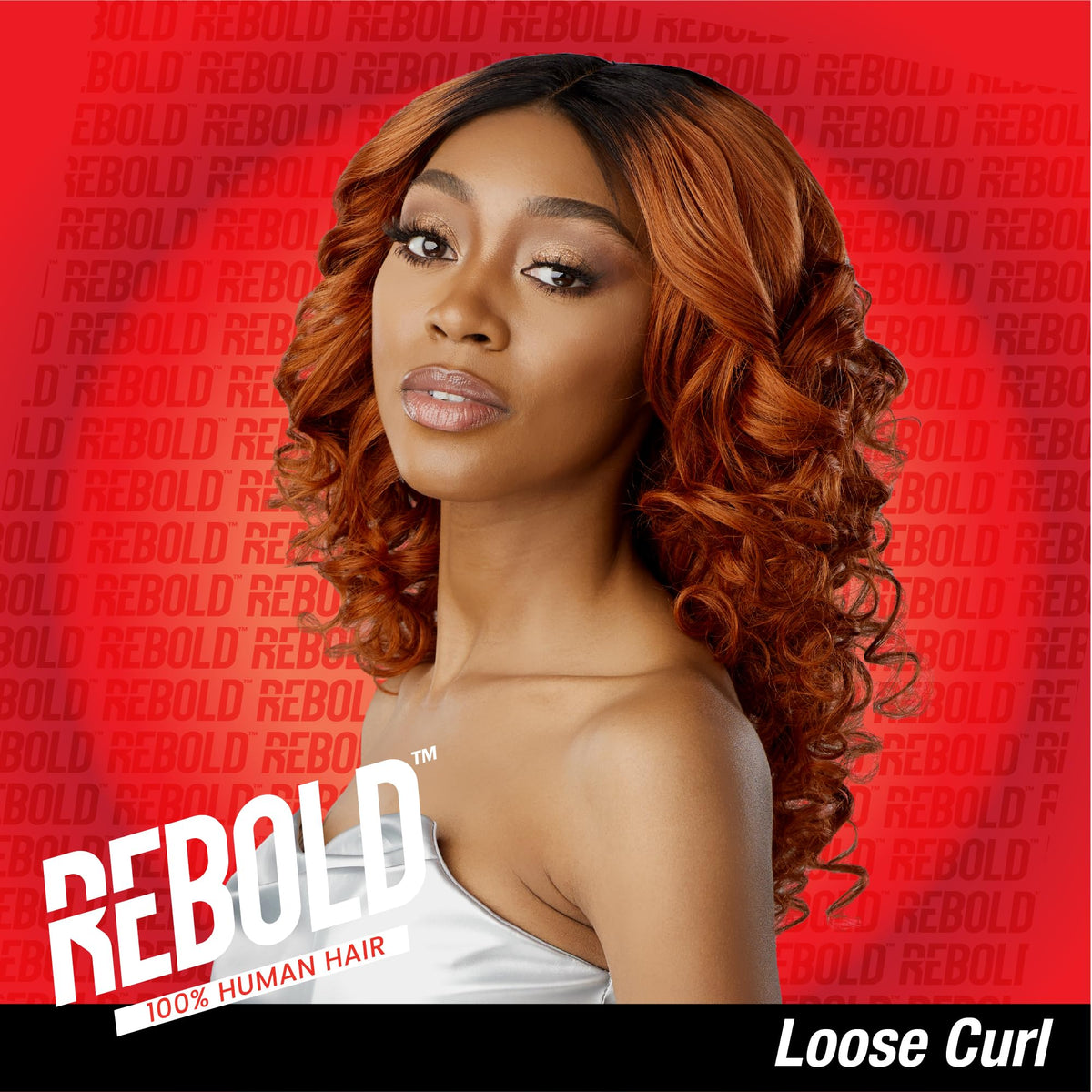 Sensationnel Rebold Curly Weave-Loose Curl,1 pack 10 inch, CINNAMONCOPPER