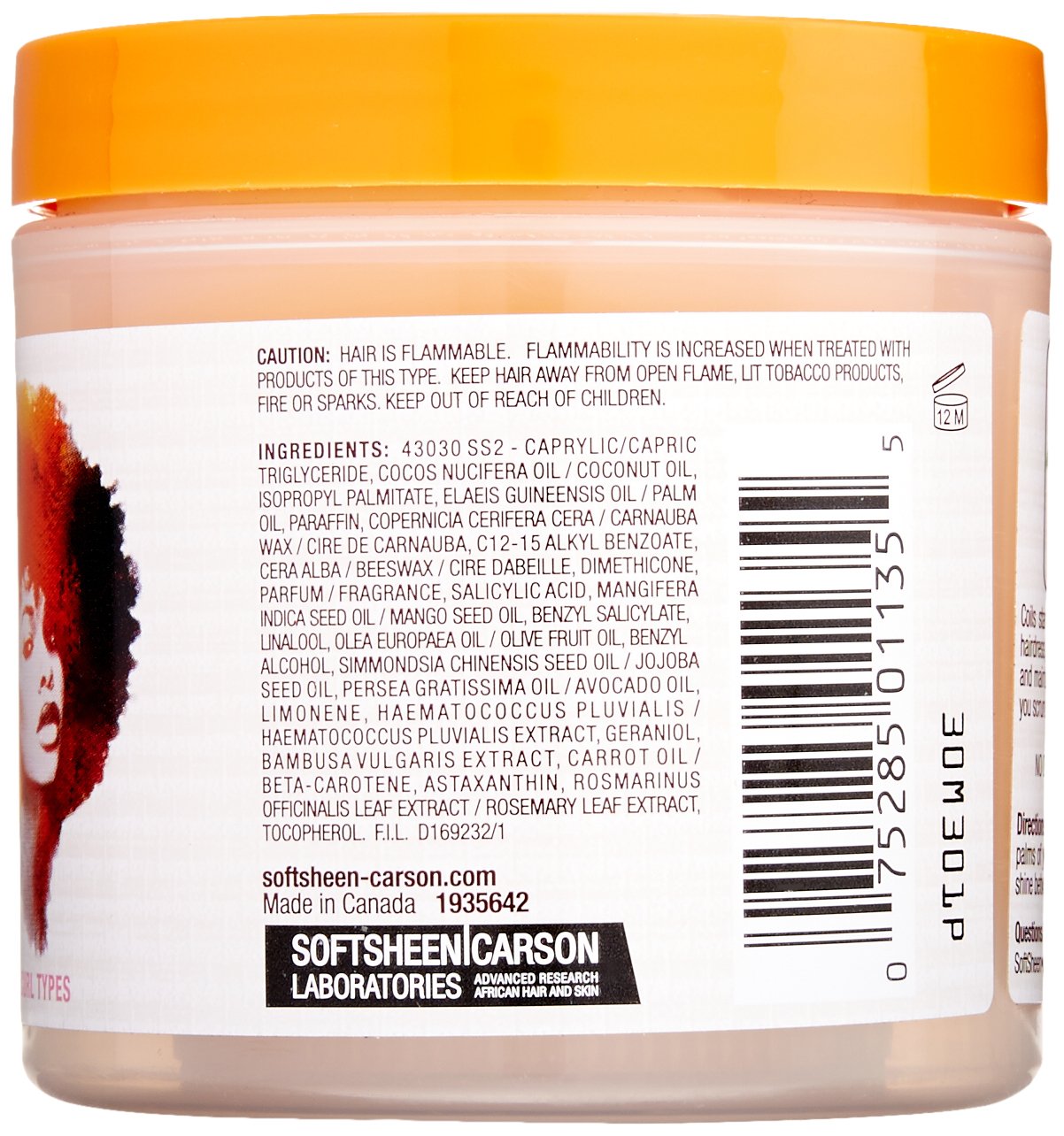 SoftSheen-Carson Dark and Lovely Au Naturale Anti-Shrinkage No Crunch Nourishing Pomade, 4.4 oz Beauty & Personal Care SoftSheen
