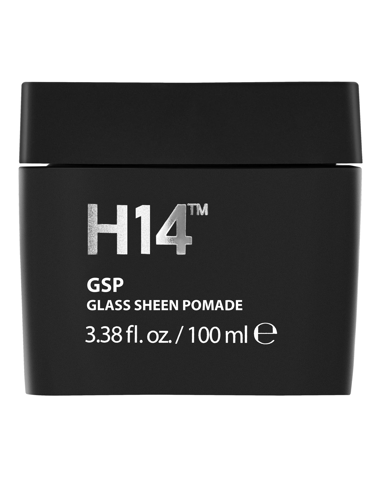H14 Glass Sheen Pomade for Men 100 mL - Water-Based High Shine Hair Styling Product with Flexible Hold - Lightweight Paste for Texture, Slick Styles Beauty & Personal Care H14