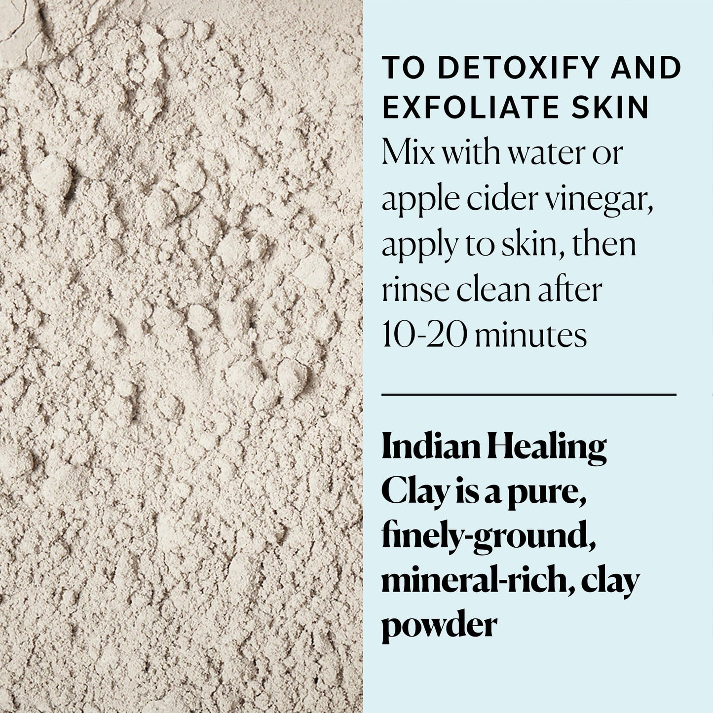 Sky Organics - Indian Healing Clay, 16 oz - Detoxifying Bentonite Clay Powder - Exfoliating Face Mask - Pore Cleaner - Combination & Oily Skin Beauty & Personal Care Sky Organics