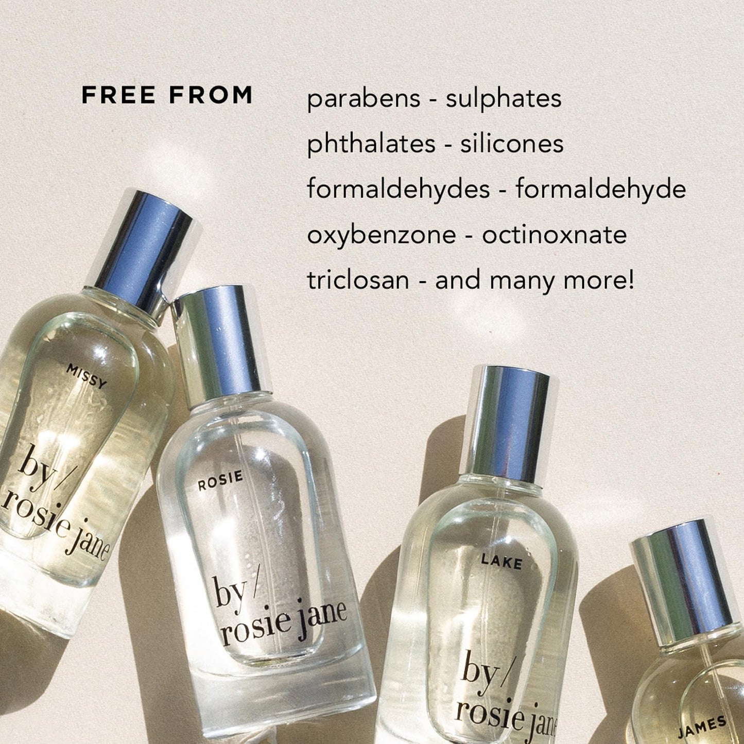 By Rosie Jane Perfume Oil (Lake) - Travel Size Roll On Perfume with Notes of Vanilla, Lakeside Lemon & Soft Cedar - Paraben, Sulfate & Phthalate Free Beauty & Personal Care By Rosie Jane