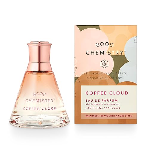 Good Chemistry Coffee Cloud Eau de Parfum 1.7 fl oz - Long-Lasting Perfume with Bergamot, Espresso, & Cedarwood - Balanced, Clean & Vegan Beauty & Personal Care Good Chemistry