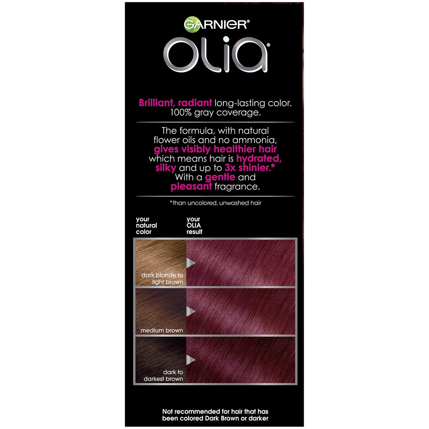 Garnier Olia Ammonia Free Hair Color [5.60] Medium Garnet Red 1 ea Beauty & Personal Care Garnier