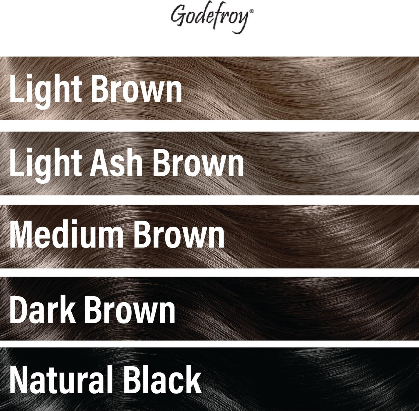Godefroy Hair Color Tint Kit 4 Application and 1 oz Coloring Stain Remover Combo, Complete Coverage of Gray Hair Roots, Salon Quality Results Beauty & Personal Care Godefroy