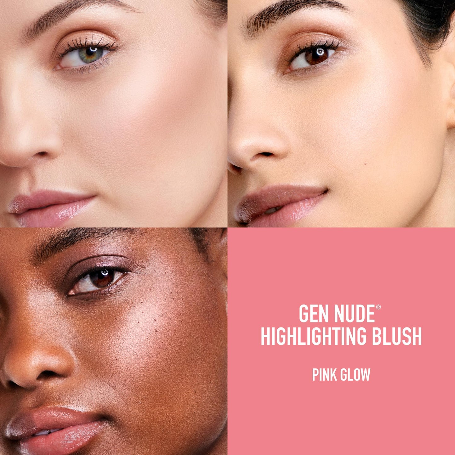 bareMinerals Gen Nude Highlighting Blush, Pink Glow, Vegan, Cruelty-Free & Dermatologist-Tested Beauty & Personal Care bareMinerals