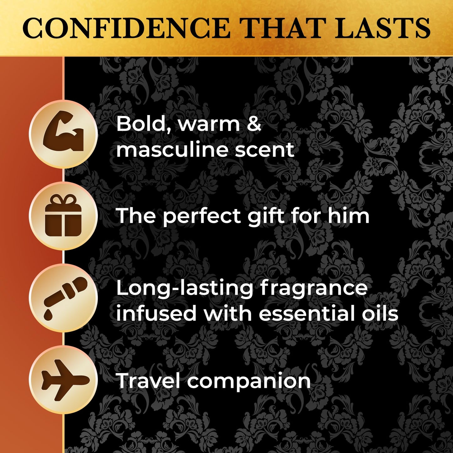 LION OF JUDAH - Set of 3 Travel Size Cologne for Men - Long-Lasting EDP Fragrance Comes in Elegant Lion-Shaped Glass Bottle - Fresh, Masculine & Sweet Beauty & Personal Care ZION’S LION OF JUDAH