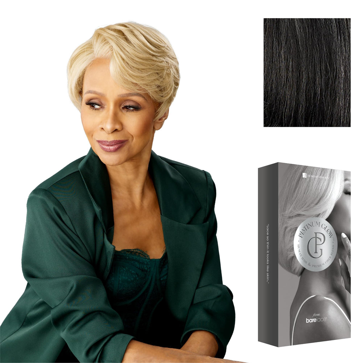 Sensationnel Platinum Glow 13x6 Wig-Beline, SHIMMERINGPEARL