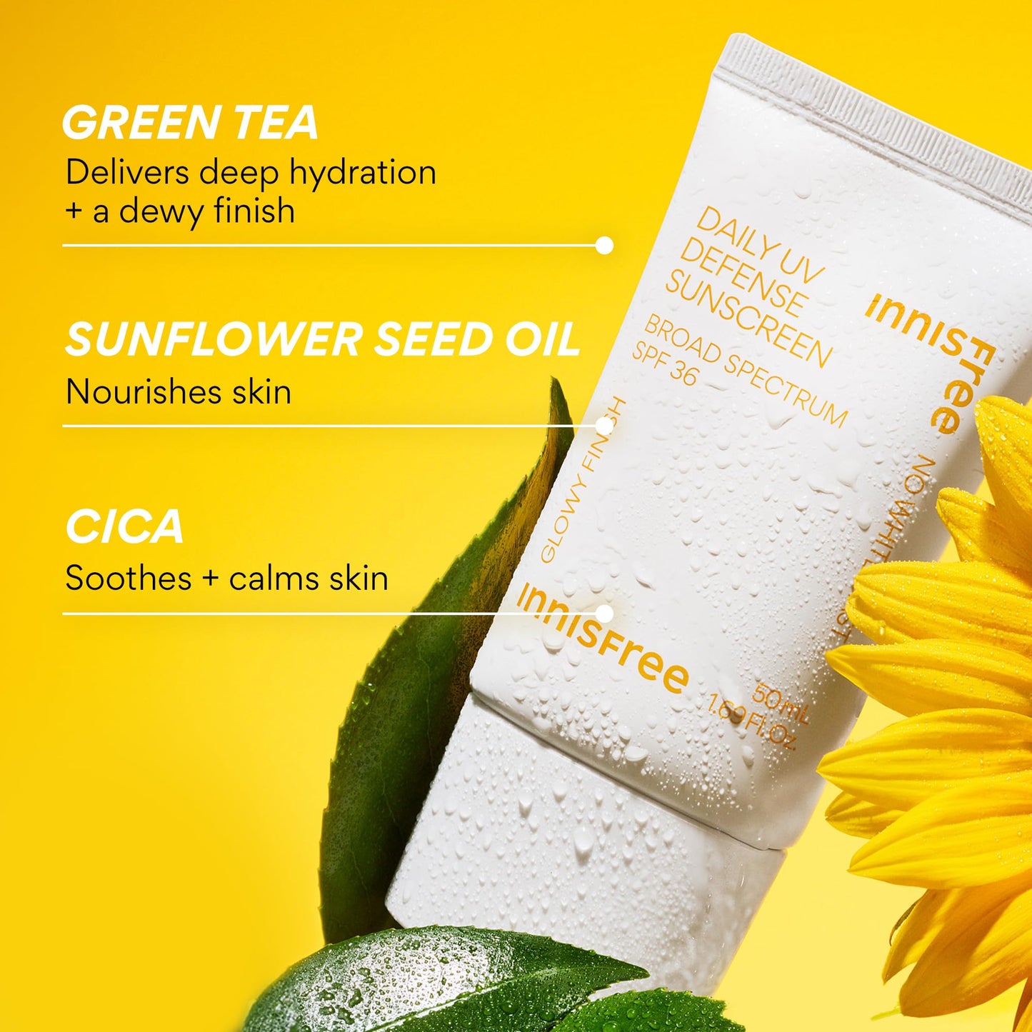 Innisfree Daily UV Defense SPF 36 - Korean Face Sunscreen, Invisible Finish, Broad Spectrum, No White Cast, Lightweight, Hydrating Beauty and Personal Care innisfree