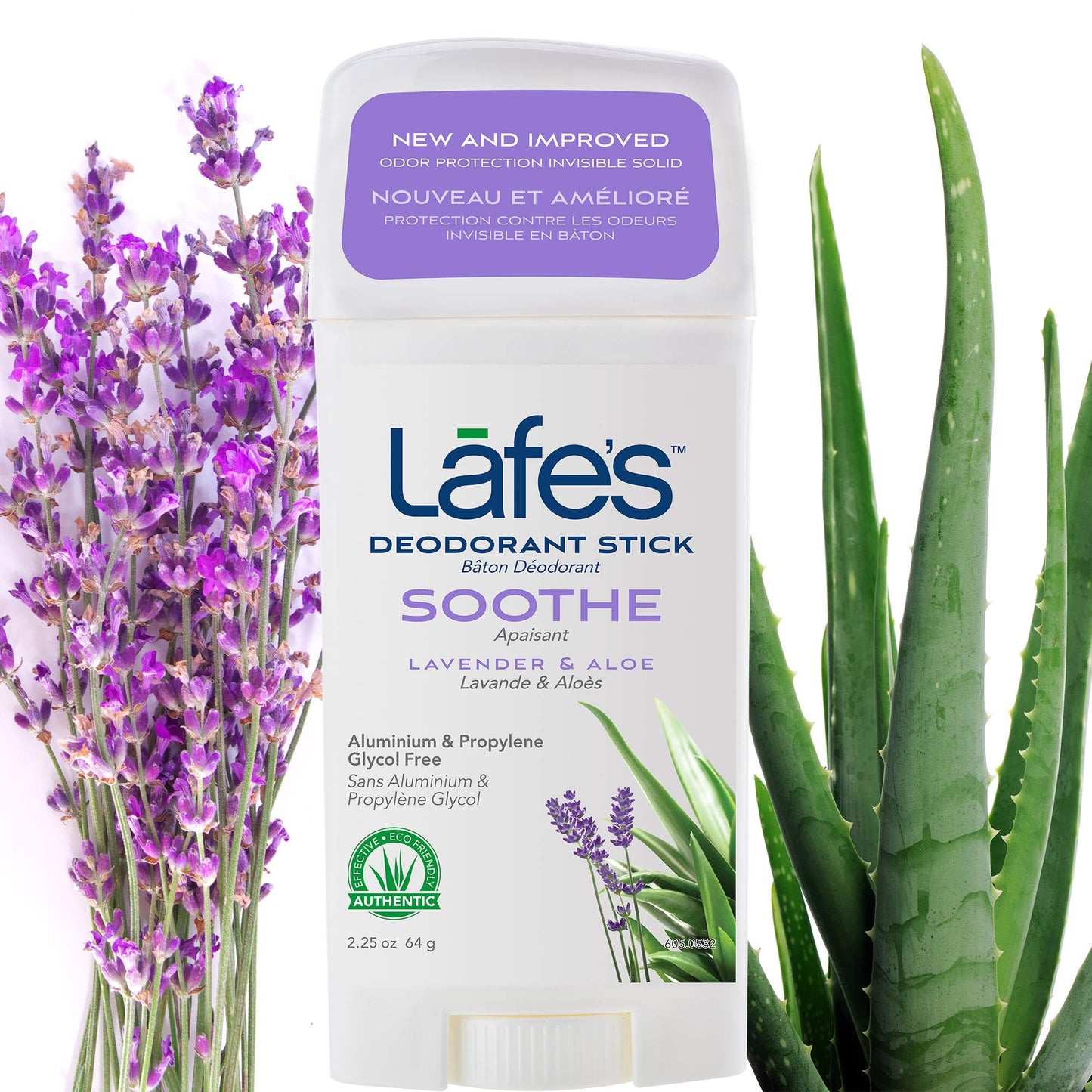 LAFE'S NATURAL BODY CARE DEOD,Twist-Stick,Lavender, 2.5 OZ Beauty and Personal Care Lafe's Natural Body Care
