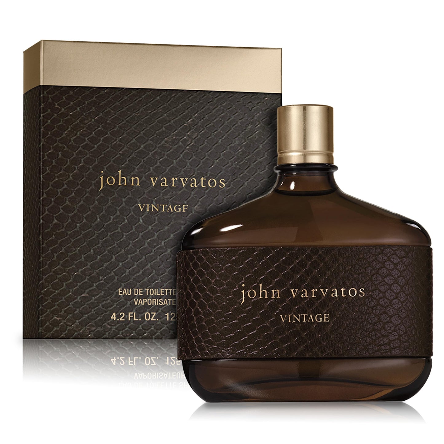John Varvatos Men's Cologne, Vintage Eau de Toilette EDT Spray, Aromatic Chypre Scent with Notes of Quince Paste, Patchouli & Tobacco Leaf, 4.2 fl oz Beauty & Personal Care John Varvatos