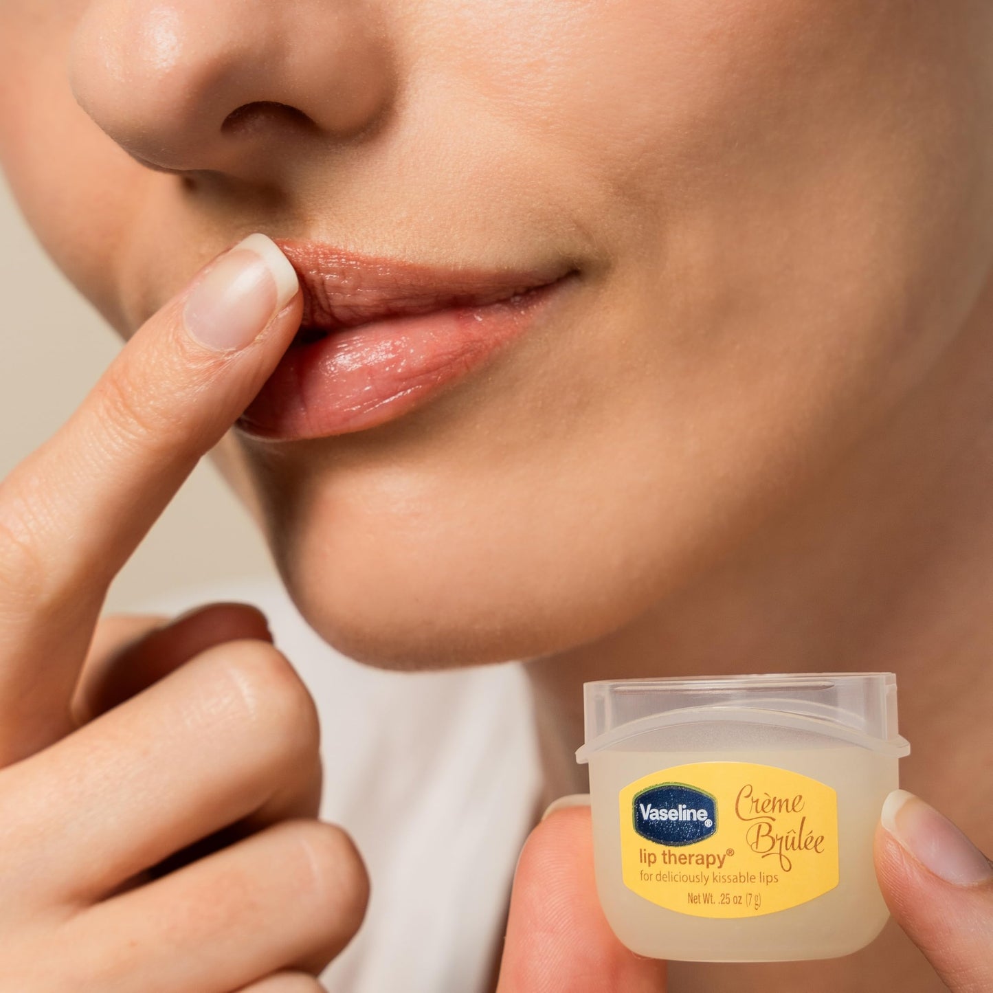 Vaseline Lip Therapy Lip Balm, Creme Brulee 0.25 oz (Pack of 2) Beauty and Personal Care Vaseline