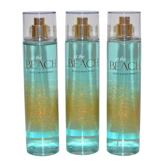 Bath & Body Works Fragrance Mist 3-Pack 8oz Each (At The Beach) Beauty & Personal Care Bath & Body Works