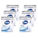 Dial Antibacterial Bar Soap, Refresh & Renew, White, 3-4 OZ Soap Bars - 6 Pack Beauty & Personal Care Dial