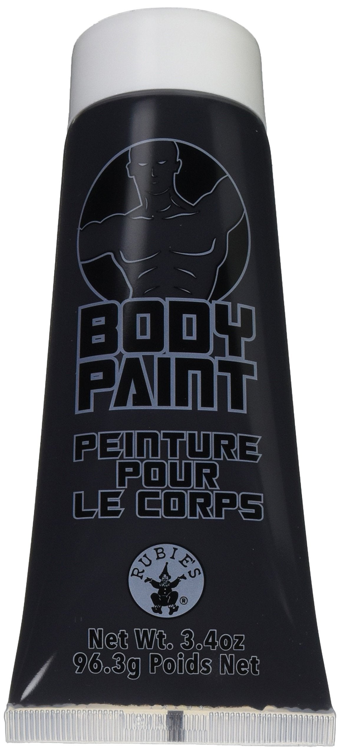 Forum Novelties 3.4 oz Washable Body Paint Black Sports Fan Halloween Cream Tube Makeup Beauty & Personal Care Forum Novelties