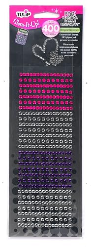 Tulip-Glam-It-Up PDA: Personal Dazzle Assistance 400ct-Pink Amethyst Beauty & Personal Care TULIP