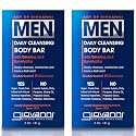 Giovanni Men’s Daily Cleansing Body Bar, 5 oz., with Ginseng and Eucalyptus, Deeply Cleanses & Moisturizes for Hydrated Skin, Men’s Cedarwood Beauty & Personal Care GIOVANNI