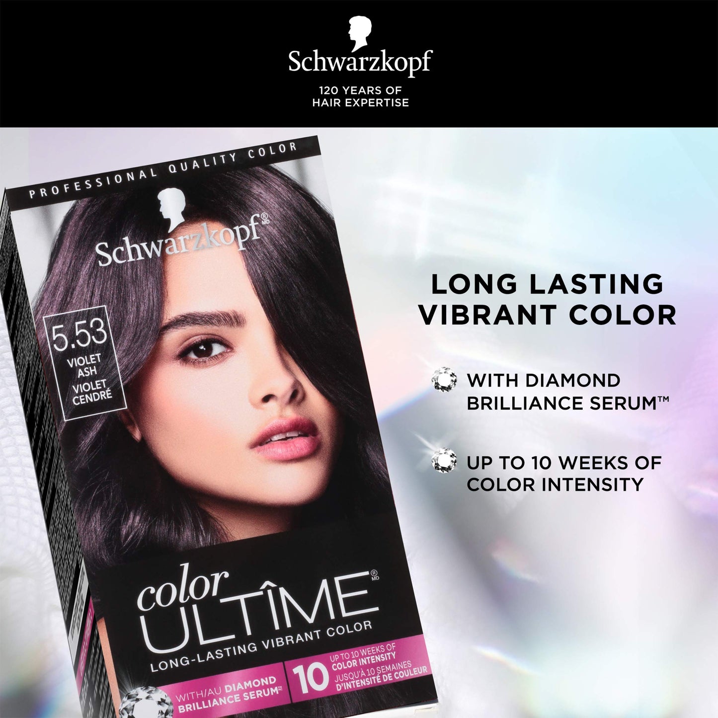 Schwarzkopf Color Ultime Hair Color 5.53 Violet Ash Beauty & Personal Care Schwarzkopf