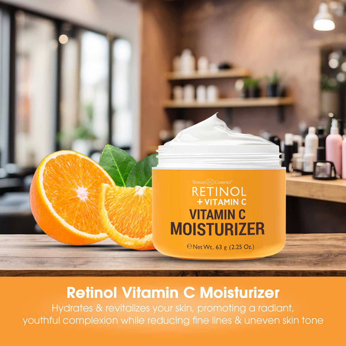 LIVAURA Retinol + Vitamin C Face Moisturizer Beauty & Personal Care Retinol