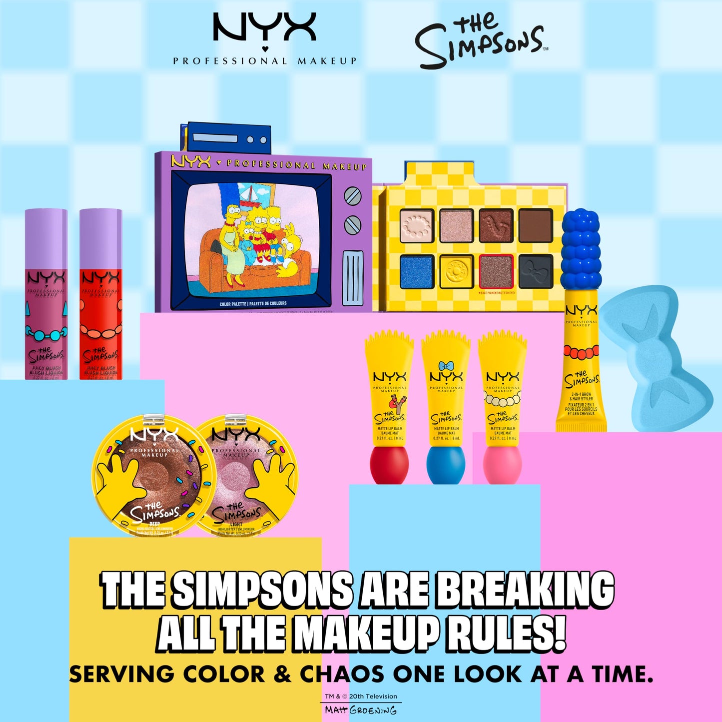 NYX PROFESSIONAL MAKEUP Homer Simpson Donut Highlighter Makeup, Frosted & Buttery Shimmer Powder Formula, The Simpsons Collaboration, Vegan Beauty & Personal Care NYX PROFESSIONAL MAKEUP