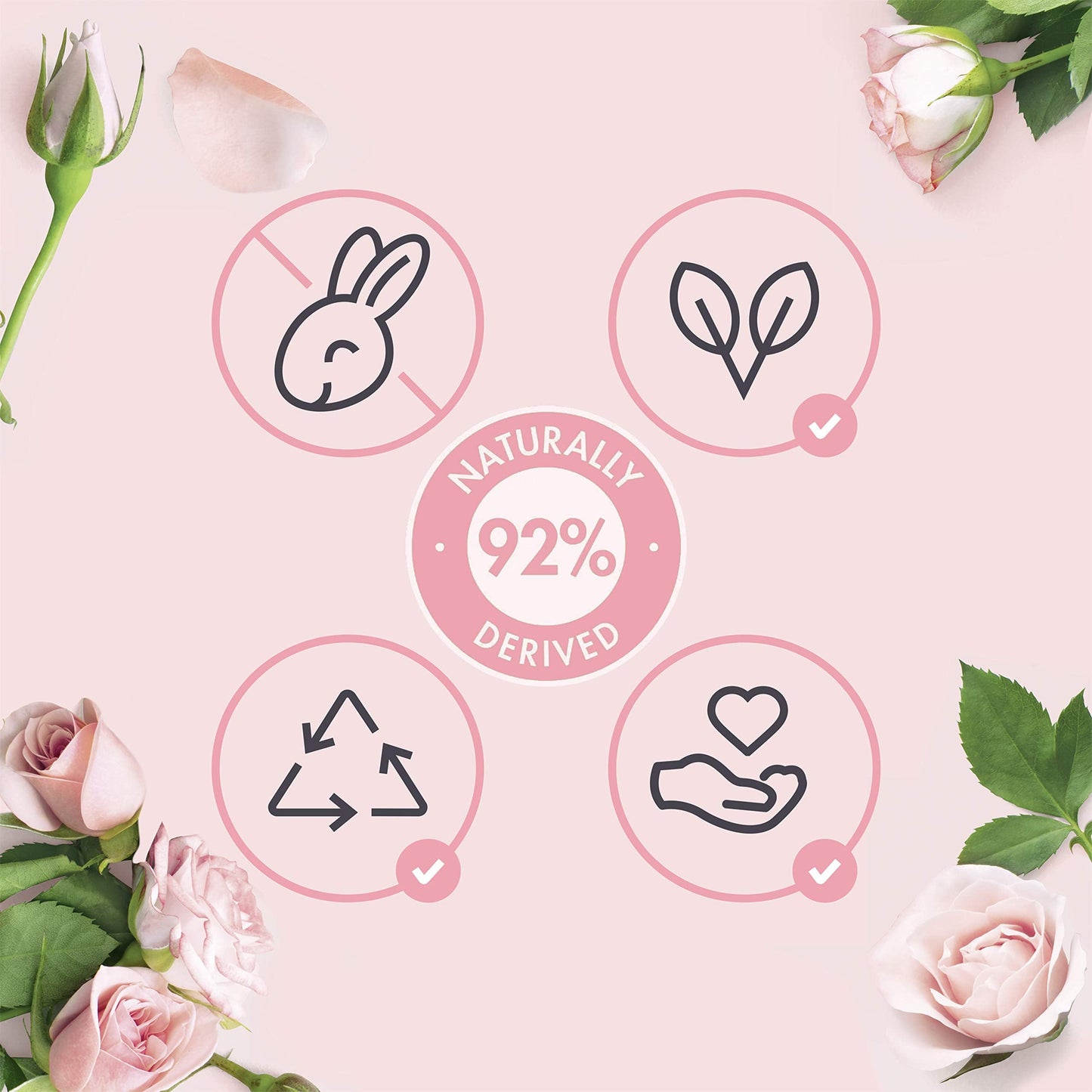 Love Beauty And Planet, Bountiful Moisture Body Wash to Clean Hydrate Skin Murumuru Butter Silicone Free Paraben Free Vegan, rose, 16 Fl Oz Beauty & Personal Care Love Beauty And Planet