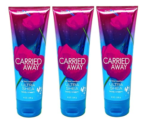 Carried Away Ultra Shea Body Cream Trio Set - Includes 3 Ultra Shea Body Creams - Full Size Beauty & Personal Care BATH