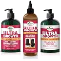 Difeel Ultra Growth 3-PC Set: Shampoo 12 oz, Conditioner 12 oz & Hair Oil 8 oz Beauty & Personal Care Difeel