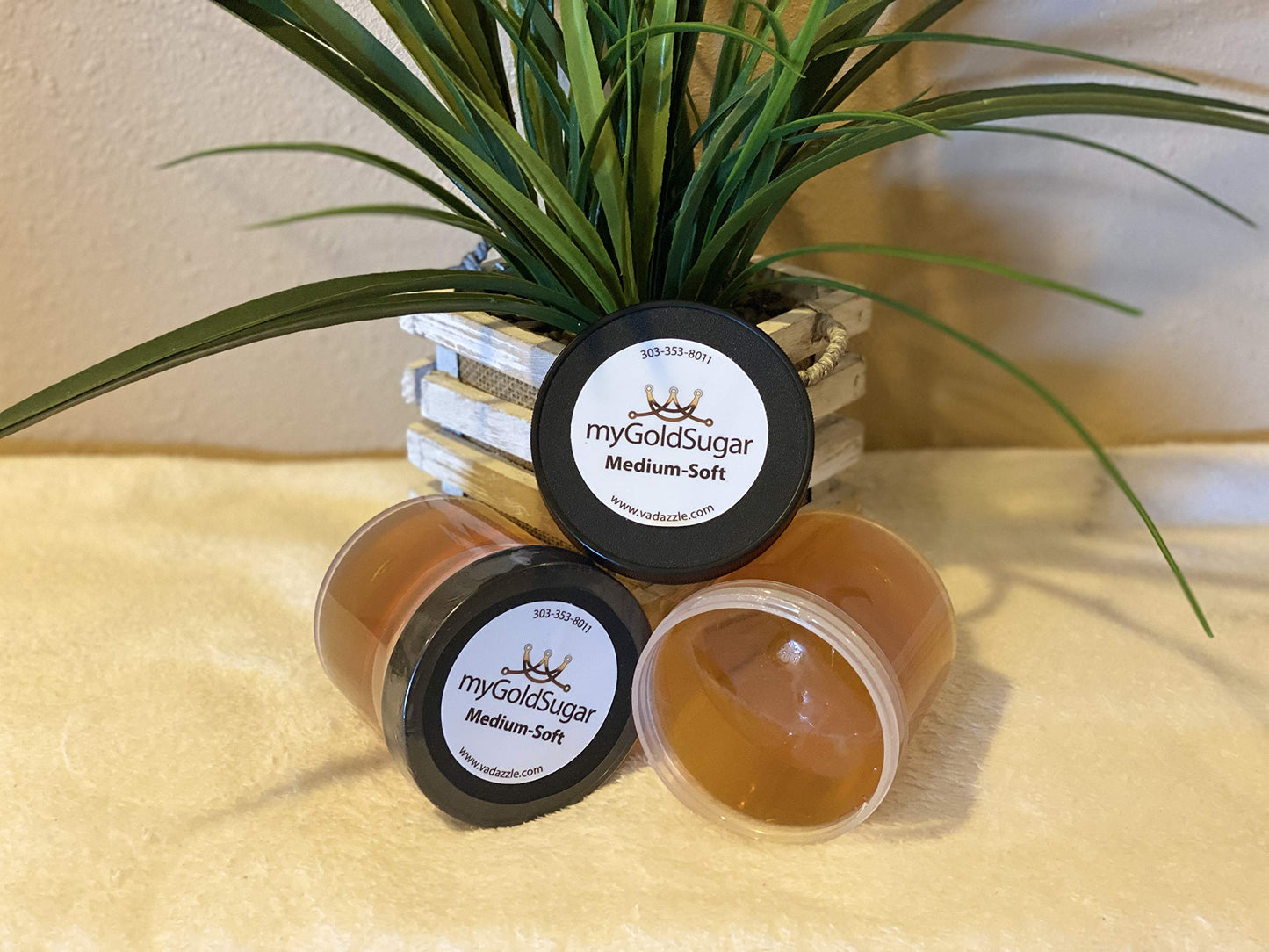 18oz My Gold Sugar - Sugaring for Hair Removal (Medium-Soft) Beauty and Personal Care My Gold Sugar