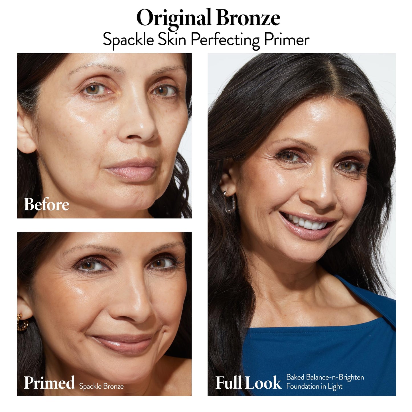 LAURA GELLER NEW YORK Spackle Primer - Bronze - Super-Size 2 Fl Oz - Hyaluronic Acid Makeup Primer for Mature Skin Beauty & Personal Care LAURA GELLER NEW YORK