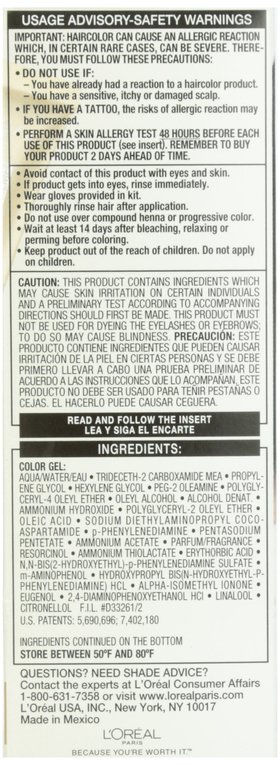 L’Oreal ParisSuperior Preference Fade-Resistant Conditioning Colorant, Level 3 Permanent, Soft Black/Natural 3 (Pack of 3) Beauty & Personal Care L'Oreal Paris