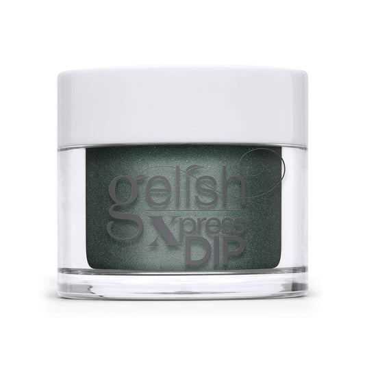 Gelish Xpress Dip "Mistress of Mayhem" Disney Villains Collection, 1.5 oz. - Emerald Glitter
