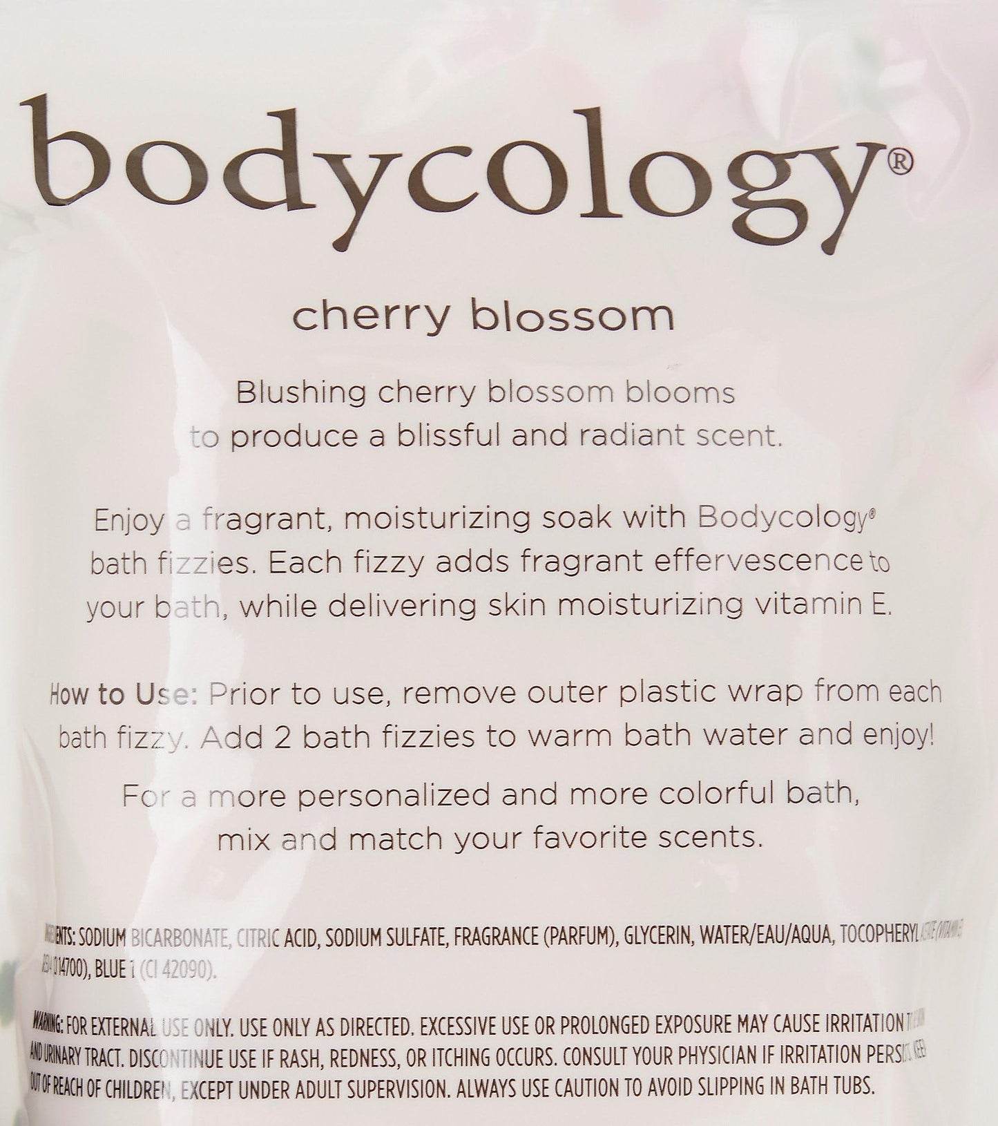 Bodycology Cherry Blossom Bath Fizzies Soak Balls, 8 Count Beauty & Personal Care Bodycology