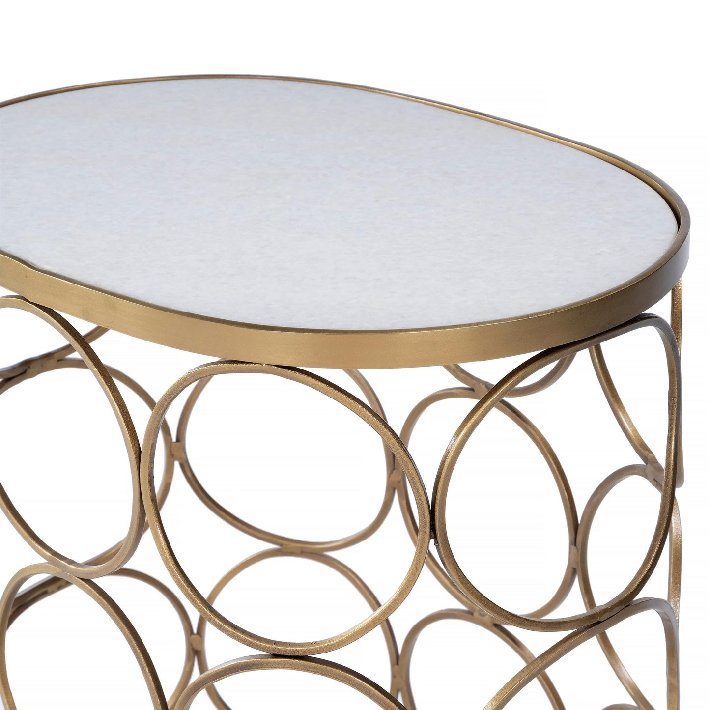 Butler Talulah Oval Marble Accent Table Beauty and Personal Care Butler Specialty Company
