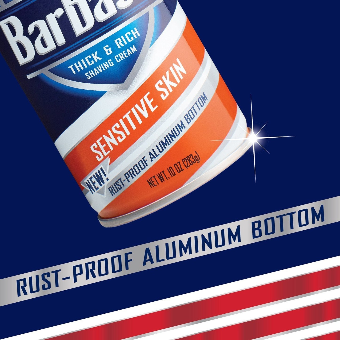 Barbasol Thick & Rich Shaving Cream, Sensitive Skin 10 oz (Pack of 12) Beauty and Personal Care Barbasol