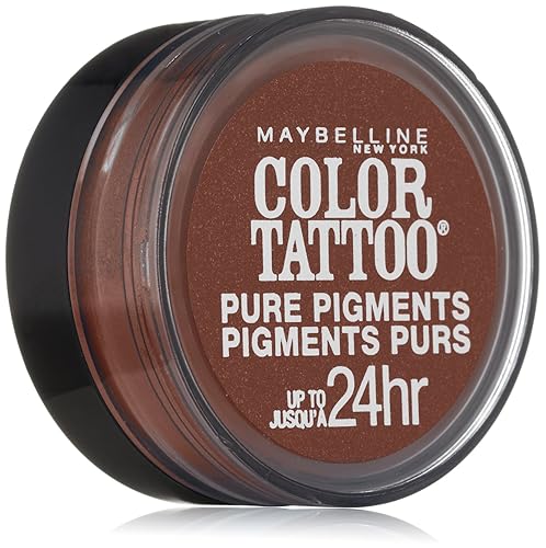 Maybelline New York Eye Studio Color Tattoo Pure Pigments, Improper Copper, 0.05 Ounce Beauty & Personal Care MAYBELLINE