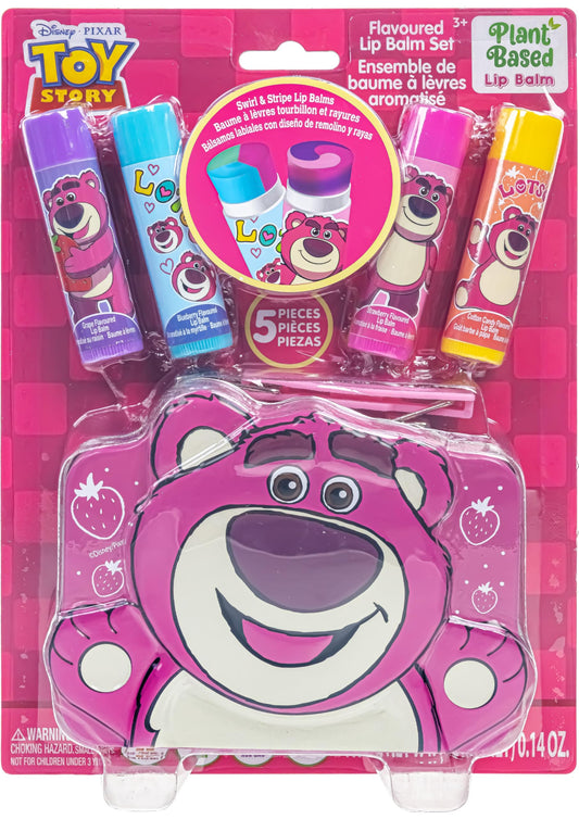 4 PK LIP BALM WITH SHAPED TIN Beauty and Personal Care Townley Girl
