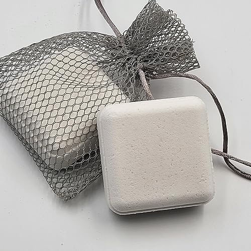 Essential Oil Shower Steamers XL with mesh Shower Steamer Bag and Glossy Laminate Box. (Lemongrass) Beauty & Personal Care Spa Pure
