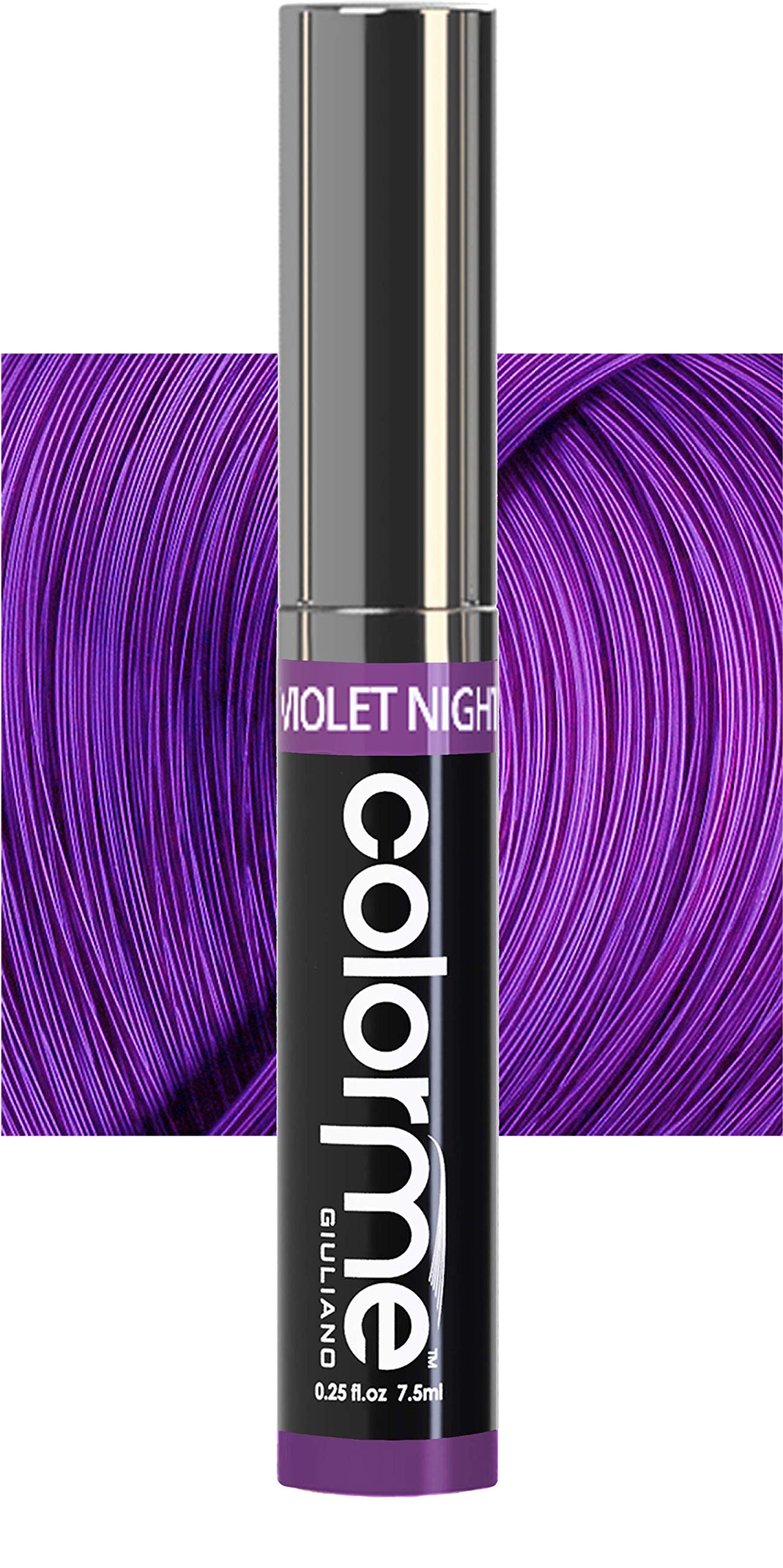 Colorme Root Touch Up Temporary Hair Mascara to color and Blend Semi Permanent Dye regrowth. Washes Out (VIOLET NIGHT) Beauty & Personal Care Color Me