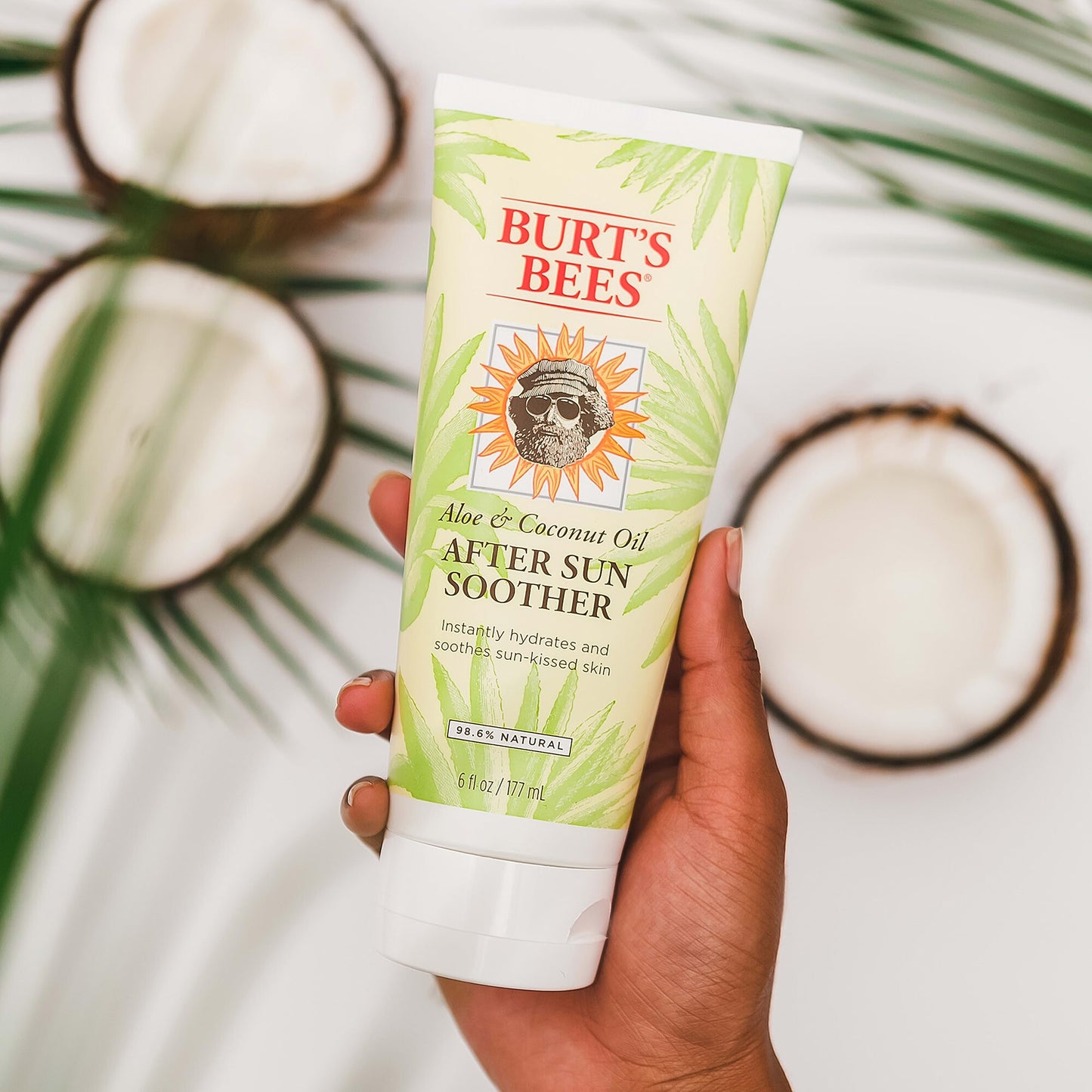 Burt's Bees After Sun Lotion with Hydrating Aloe Vera & Coconut Oil - Summer Essentials, Sunburn Relief, Natural After Sun Soother, 6 oz Beauty & Personal Care Burt's Bees