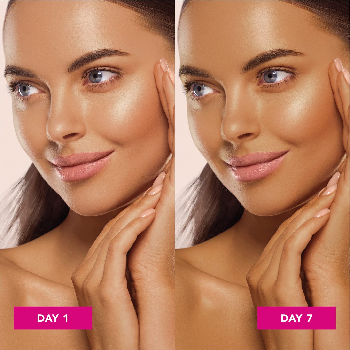 Jergens Natural Glow Self Tanner Face Moisturizer with SPF 20 Facial Sunscreen, Medium to Deep Skin Tone, Sunless Tanning, Oil Free, Broad Spectrum Beauty and Personal Care Jergens