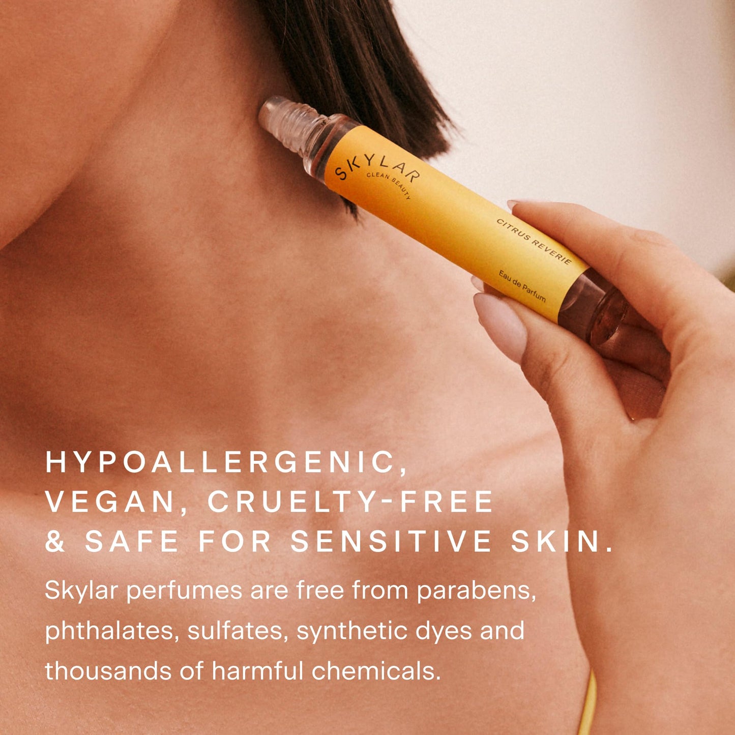 Skylar Citrus Reverie Travel Spray for Women - Mini Fruity Citrus Perfume, Mandarin, Blood Orange & Pineapple Notes - Hypoallergenic, Vegan, Clean Beauty & Personal Care Skylar