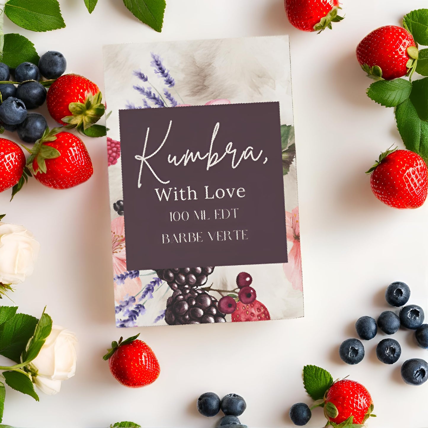 Kumbra With Love Barbe Verte Eau de Parfum 100ML - Aromatic Fougere Perfume for Men - Long-Lasting Scent with Blackberry, Pepper, Lavender, Patchouli Beauty & Personal Care Kumbra With Love